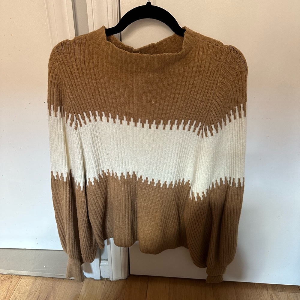 French Connection mock neck sweater